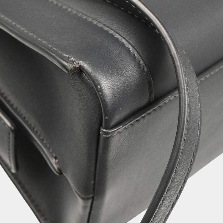 Pre Owned Saint Laurent Gray East Side 2way Handbag