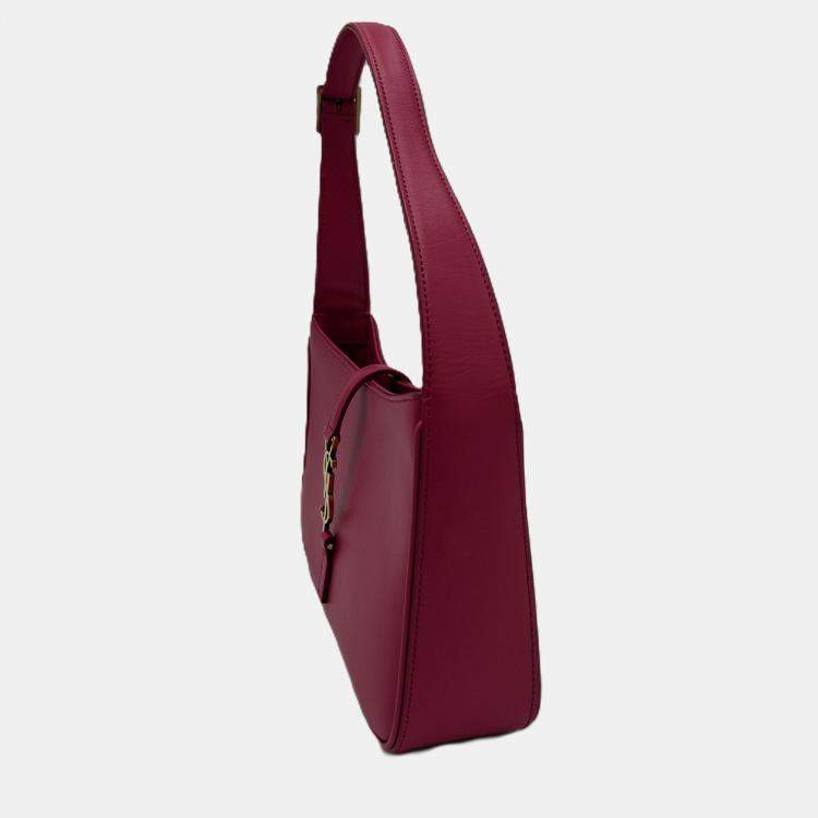 Pre Owned Saint Laurent Le 5à 7 Hobo Pink Shoulder Bag