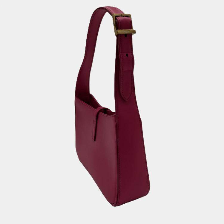 Pre Owned Saint Laurent Le 5à 7 Hobo Pink Shoulder Bag