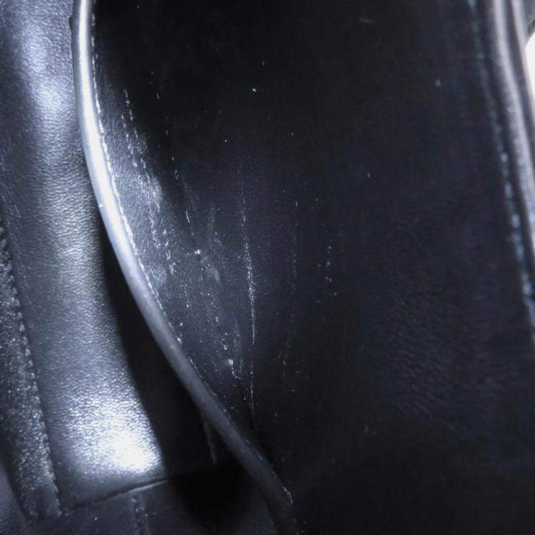 Pre Owned Saint Laurent Paris Black Patent Leather Shoulder Bag