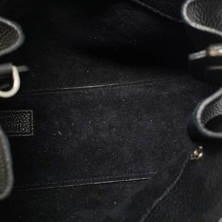Pre Owned Saint Laurent Black Leather Nano Supple Classic Sac De Jour Tote