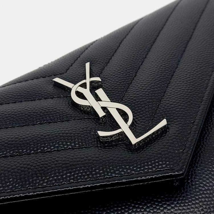 Pre Owned Saint Laurent Envelope Chain Crossbody Bag