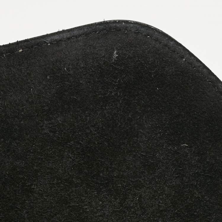 Pre Owned Saint Laurent Gold Leather Chrissie Shoulder Bag