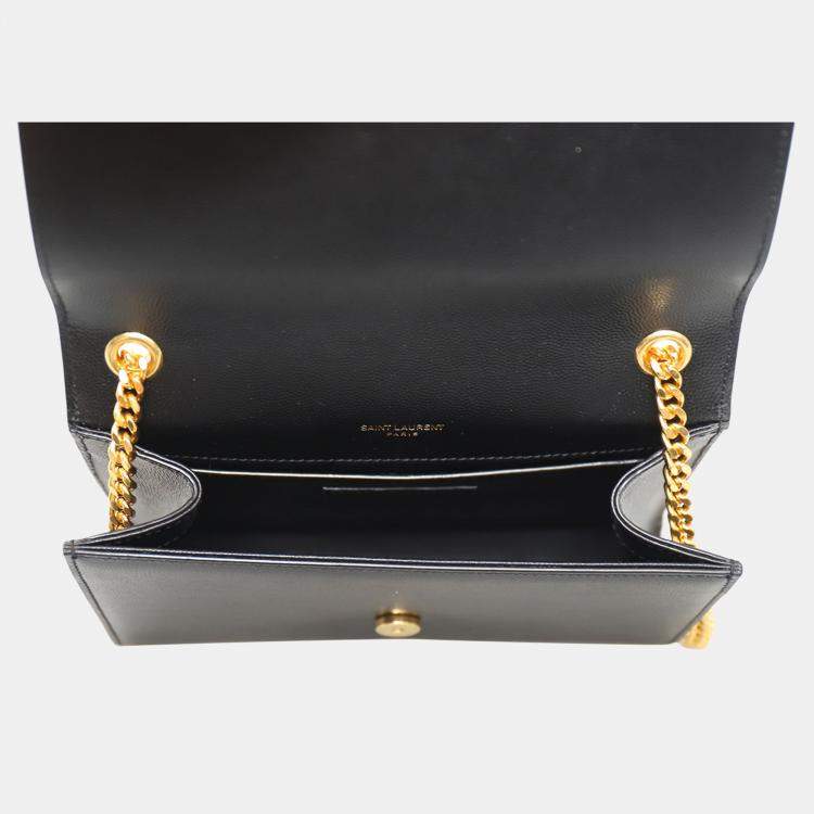 Pre Owned Saint Laurent Paris Small Monogram Kate Tassel Crossbody Bag
