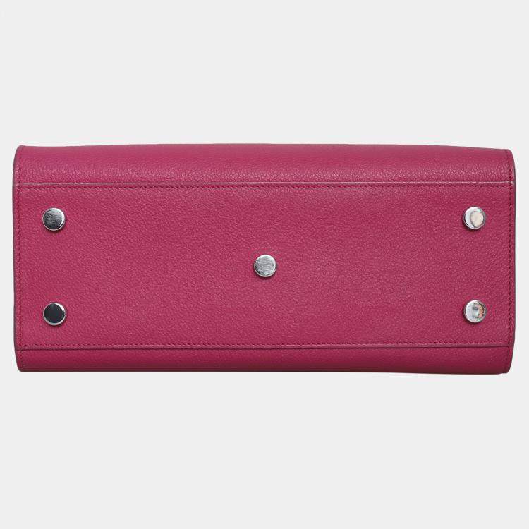 Pre Owned Saint Laurent Paris Grained Nano Sac De Jour Satchel Bag
