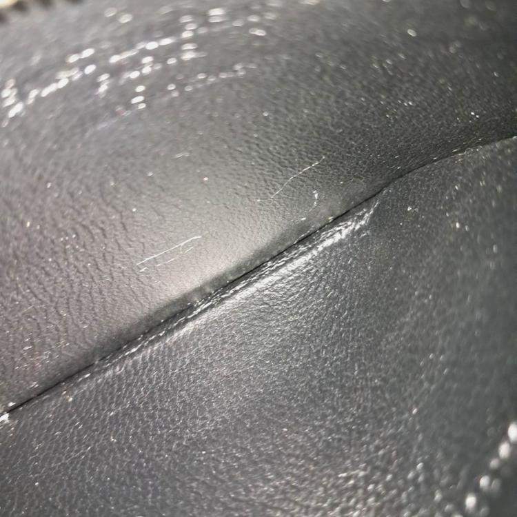 Pre Owned Saint Laurent Paris Beige Leather card wallet