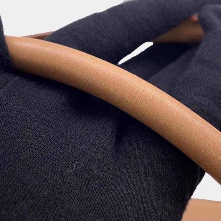 Pre Owned Yves Saint Laurent Rive Gauche Leather Tote Bag