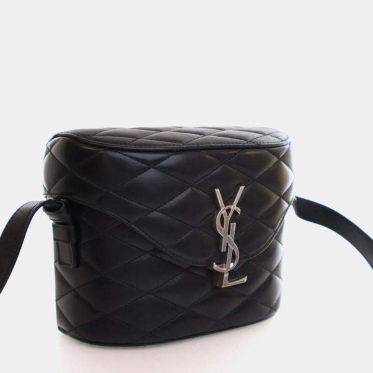 Pre Owned Saint Laurent Lambskin June Box Bag
