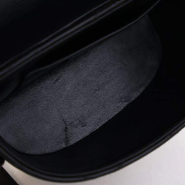 Pre Owned Saint Laurent Lambskin June Box Bag