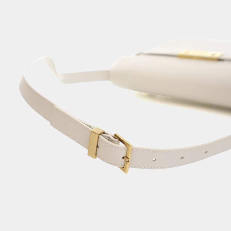 Pre Owned Saint Laurent Medium Leather Manhattan Shoulder Bag