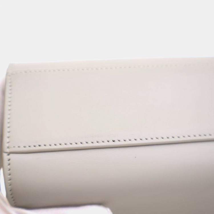 Pre Owned Saint Laurent Medium Leather Manhattan Shoulder Bag