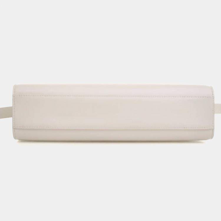 Pre Owned Saint Laurent Medium Leather Manhattan Shoulder Bag