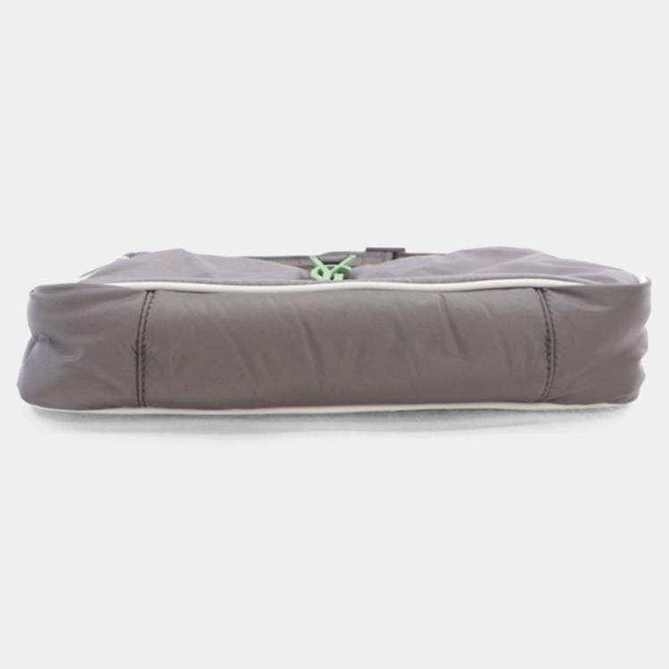 Pre Owned Saint Laurent Nylon Le 5 A 7 Hobo