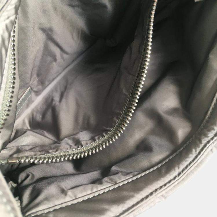 Pre Owned Saint Laurent Nylon Le 5 A 7 Hobo