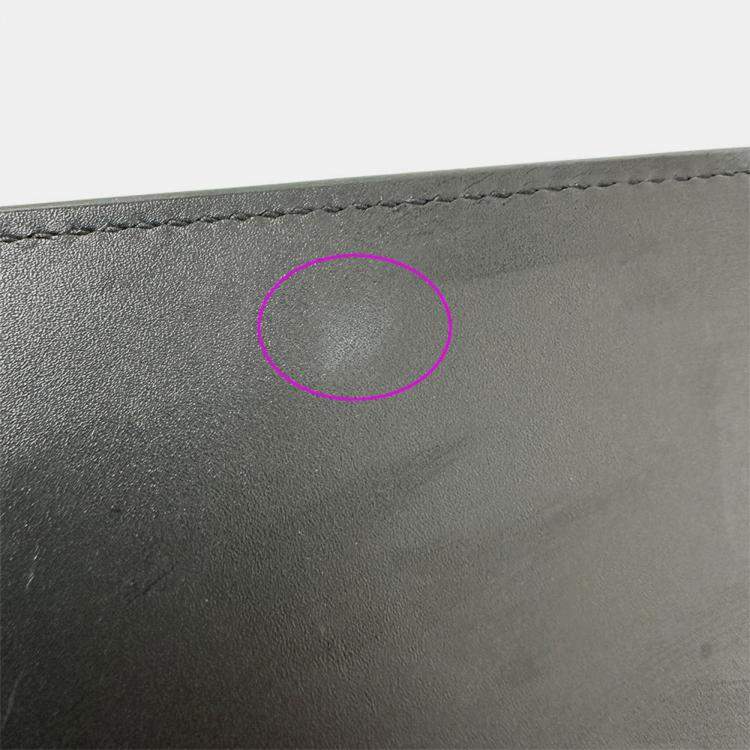 مملوكة مسبقًا Saint Laurent Cassandra Logo Satchel Shoulder Bag In Black Leather With An Accordion Flap.