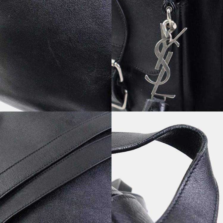 مملوكة مسبقًا Saint Laurent Saint Laurent Backpack Leather Black