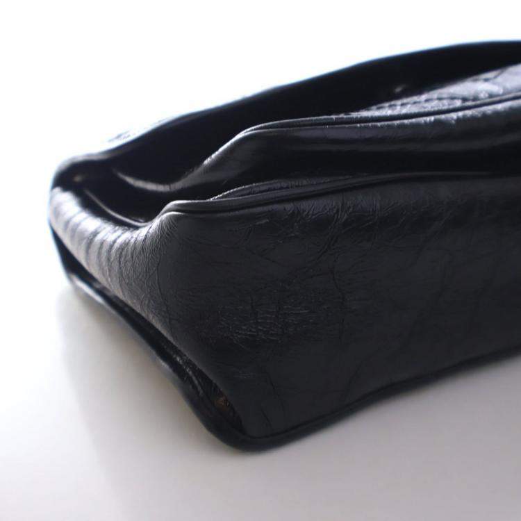 Pre Owned Saint Laurent Calfskin Medium Niki Bag