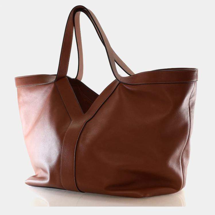 مملوكة مسبقًا Saint Laurent Calfskin Y Tote