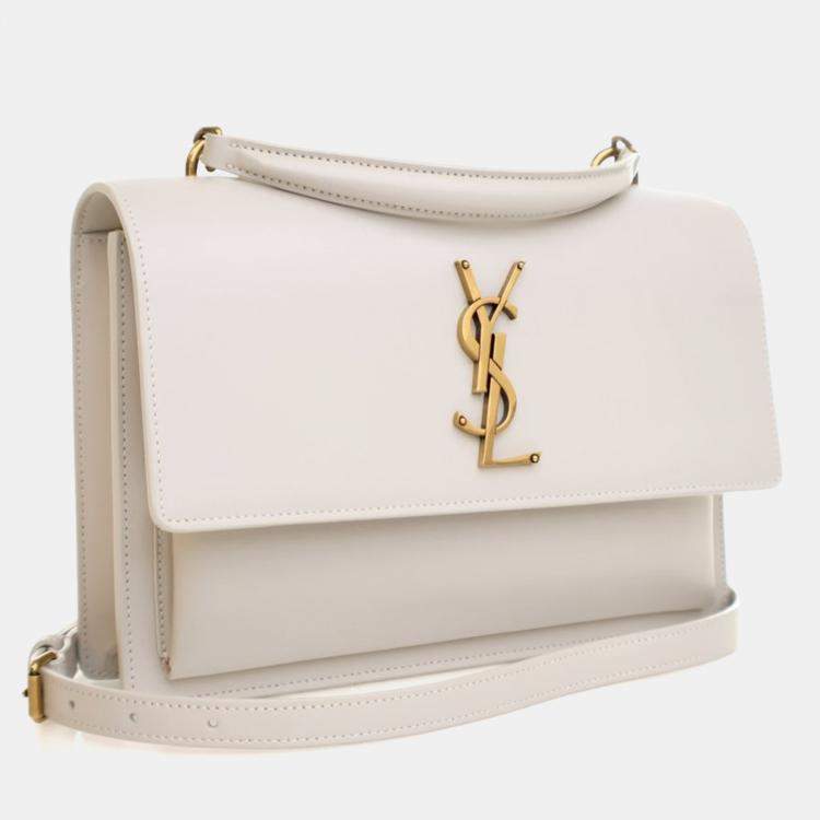 Pre Owned Saint Laurent Medium Sunset Flap Bag