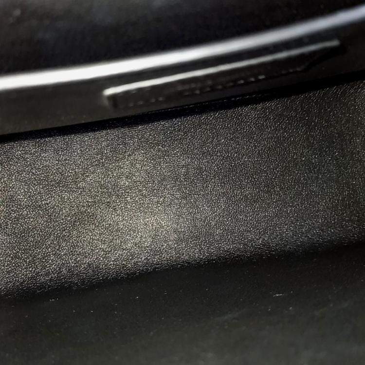 مملوكة مسبقًا Saint Laurent Paris Red Patent Leather Patent Vicky Bag Large