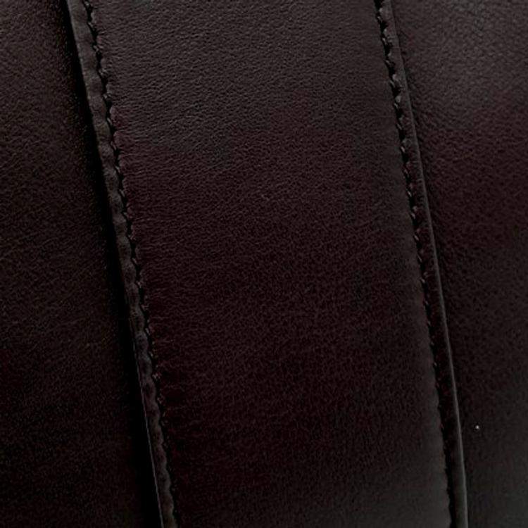 Pre Owned Saint Laurent Paris Burgundy Leather Y Tote Bag