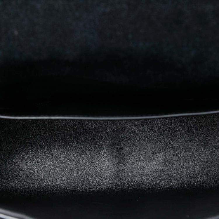 مملوكة مسبقًا Saint Laurent Paris Black Large Patent Vicky Crossbody