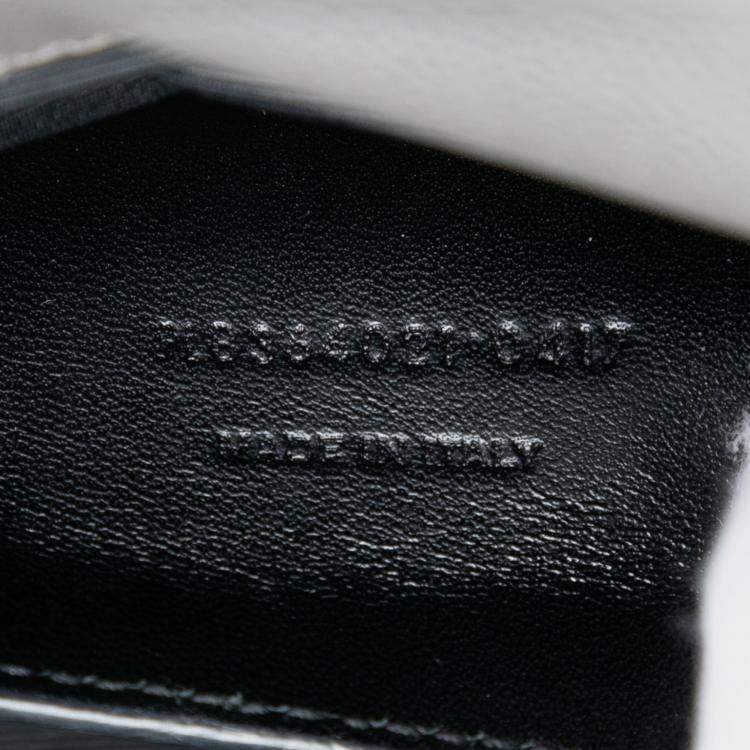 Pre Owned Saint Laurent Paris Medium Grain De Poudre Monogram Kate Crossbody