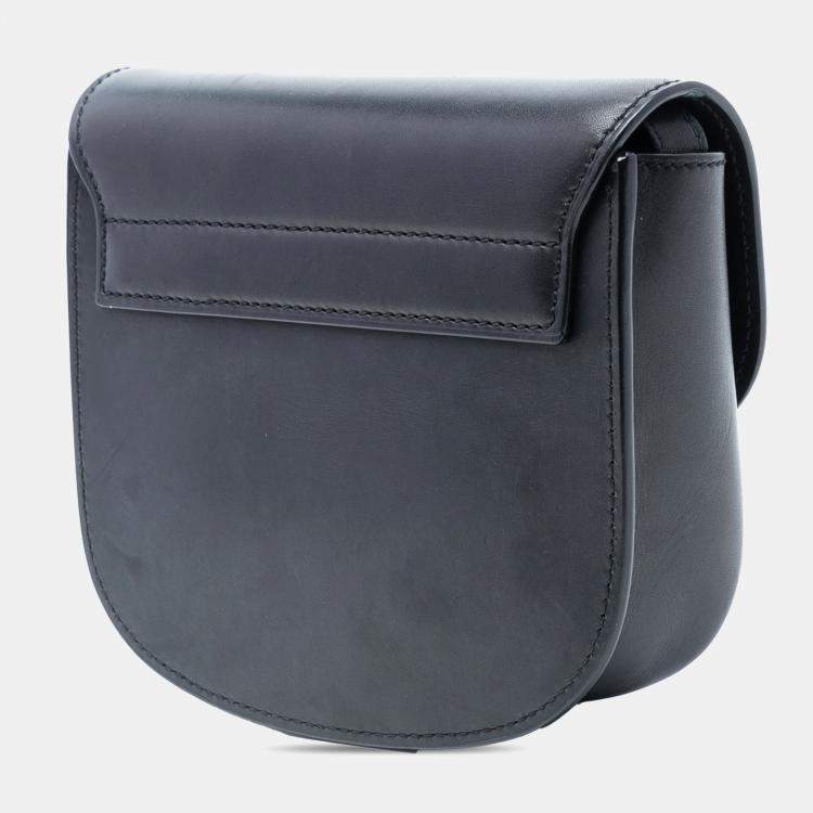 مملوكة مسبقًا Saint Laurent Paris Black Small Leather Monogram Kaia Crossbody