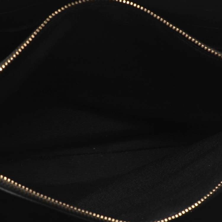 Pre Owned Saint Laurent Paris Sac De Jour Large Black Leather Tote