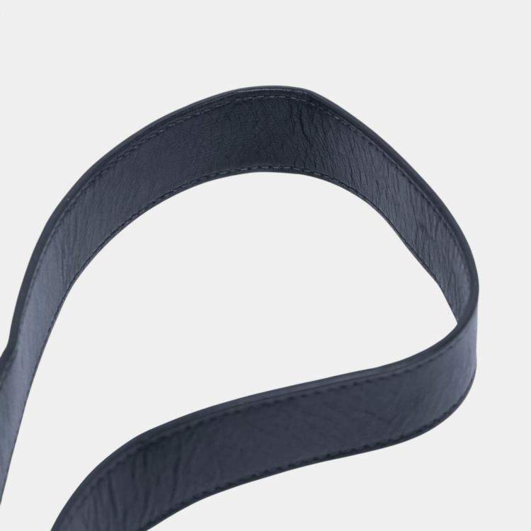 Pre Owned Saint Laurent Paris Brown Medium Canvas Monogram All Over Crossbody