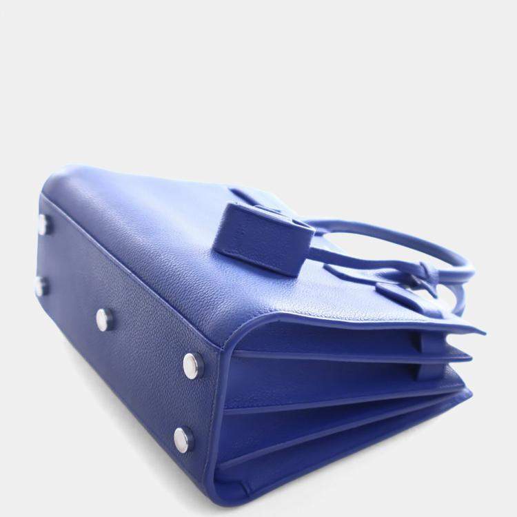 Pre Owned Saint Laurent Nano Calfskin Sac de Jour