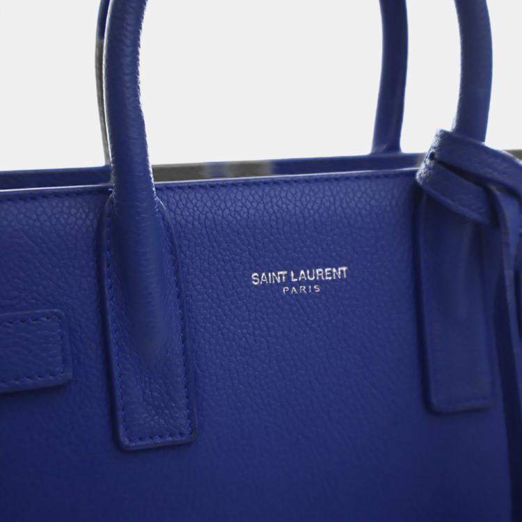 Pre Owned Saint Laurent Nano Calfskin Sac de Jour