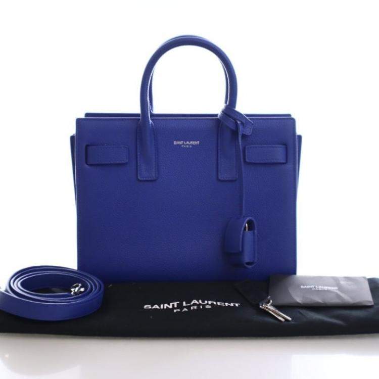 Pre Owned Saint Laurent Nano Calfskin Sac de Jour