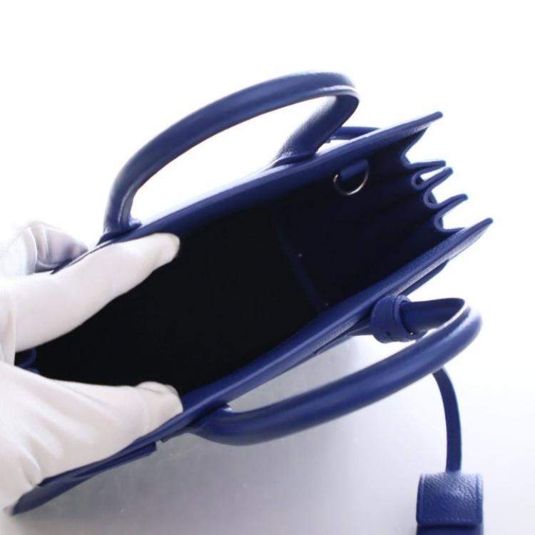 Pre Owned Saint Laurent Nano Calfskin Sac de Jour