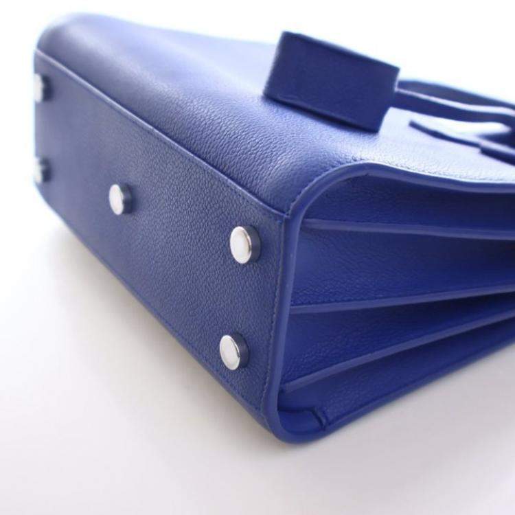 Pre Owned Saint Laurent Nano Calfskin Sac de Jour