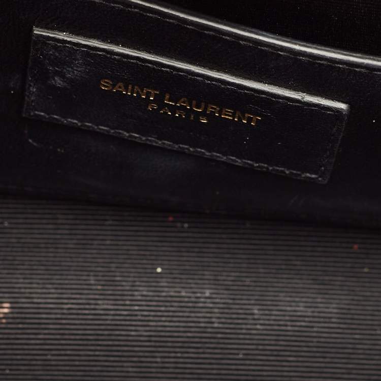 Pre Owned Saint Laurent Kate Small Red Leather Shoulder Bag