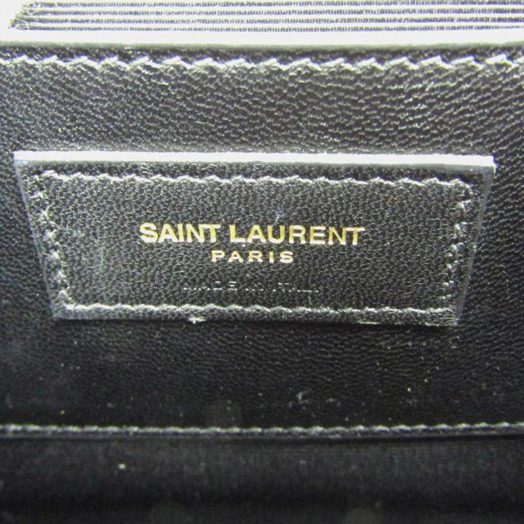 Pre Owned Yves Saint Laurent Kate Leather Shoulder Bag Gold