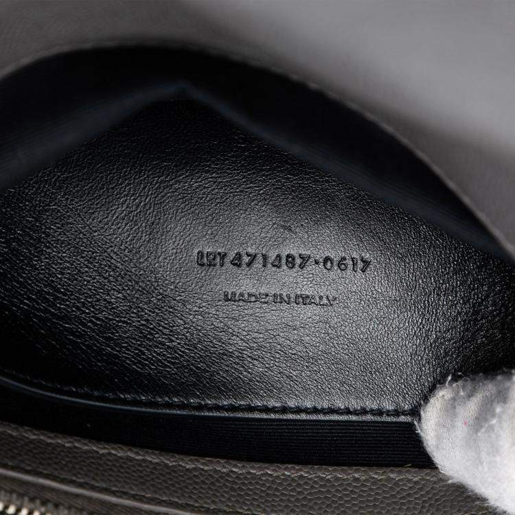 مملوكة مسبقًا Saint Laurent Paris Medium Grain De Poudre West Hollywood Crossbody