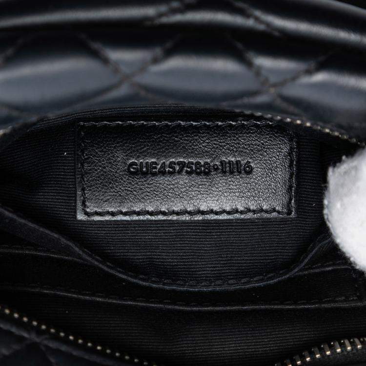 مملوكة مسبقًا Saint Laurent Paris Black Small Calfskin Loulou Bowling Bag