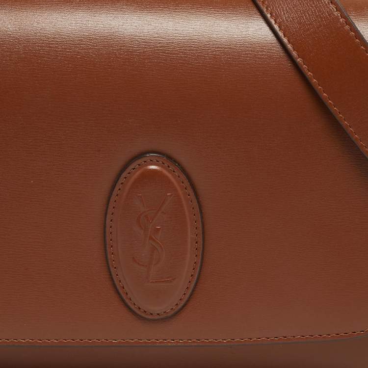مملوكة مسبقًا Saint Laurent Le 61 Medium Brown Leather Shoulder Bag