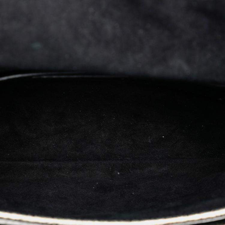 Pre Owned Saint Laurent Paris Gold Baby Metallic Calfskin Niki Shoulder Bag