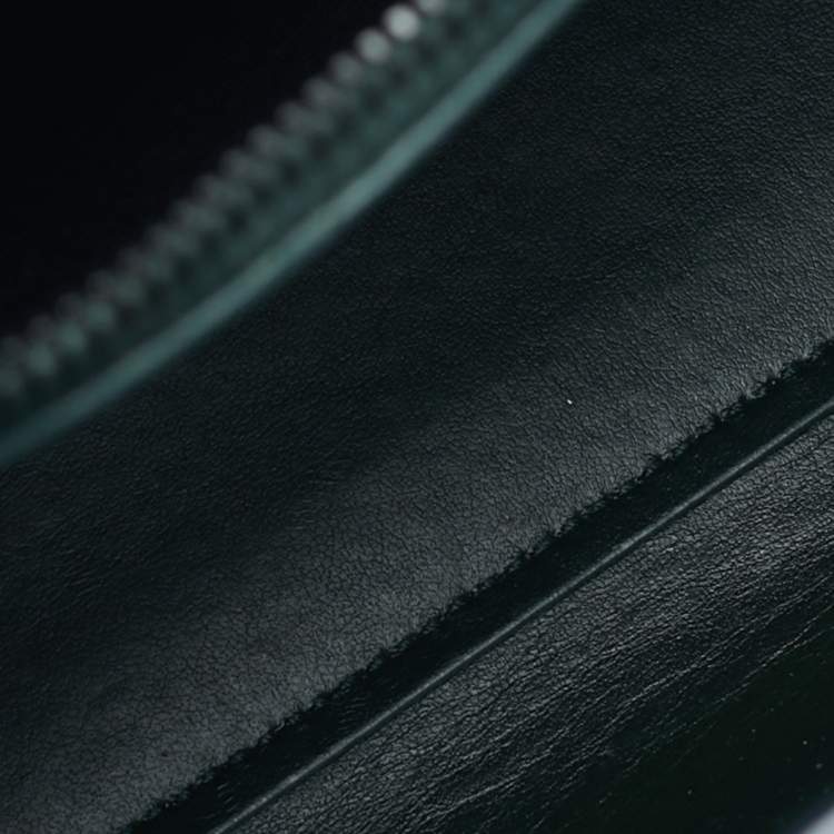 Pre Owned Saint Laurent Classic Sac De Jour Baby Dark Green Leather Tote