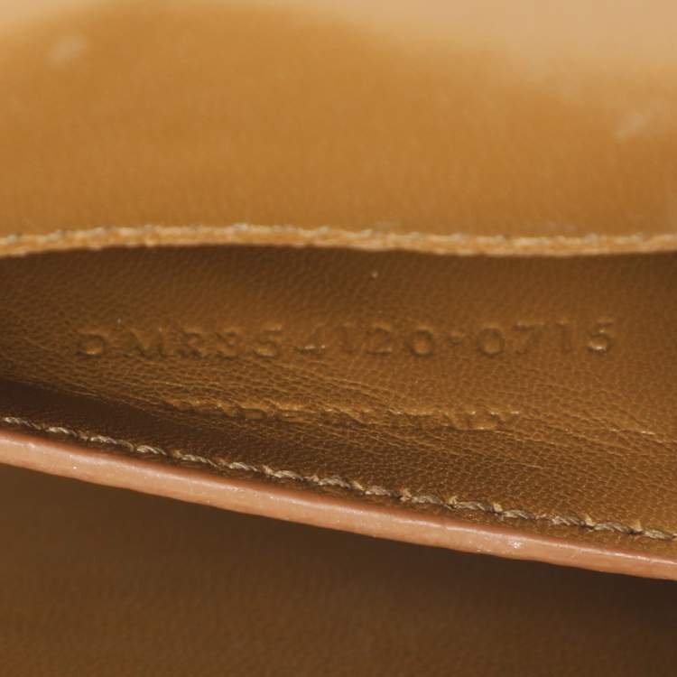 Pre Owned Saint Laurent Paris Kate Small Khaki Suede Shoulder Bag