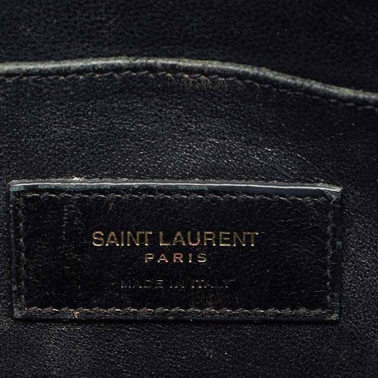 مملوكة مسبقًا Saint Laurent Classic Sac De Jour Nano Black Leather Tote