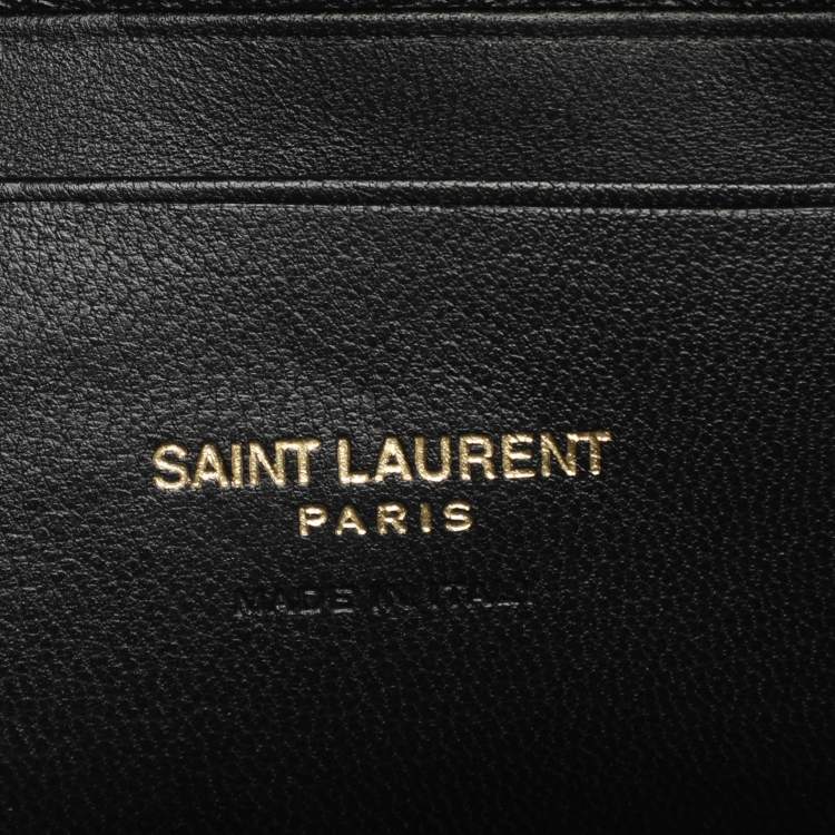 Pre Owned Saint Laurent Lou Green Quilted Leather Camera Crossbody Bag