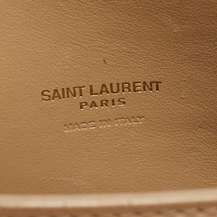 Pre Owned Saint Laurent Classic Sac De Jour Baby Beige Leather Tote