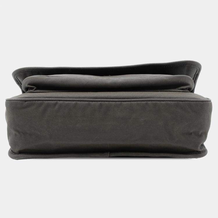 Pre Owned Saint Laurent Paris Canvas Niki Messenger Bag