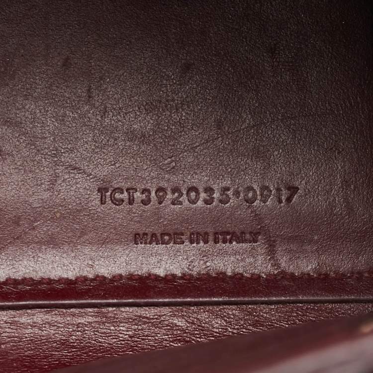 Pre Owned Saint Laurent Classic Sac De Jour Nano Red Croc Embossed Leather Tote