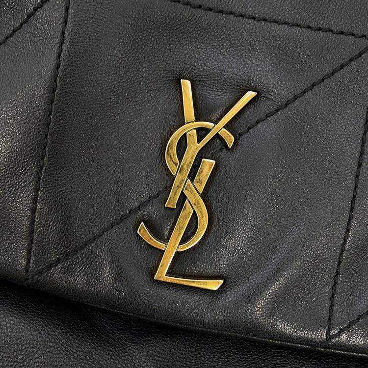 Pre Owned Saint Laurent Paris Jamie 4.3 Chain Shoulder Bag Black Lambskin Size Small