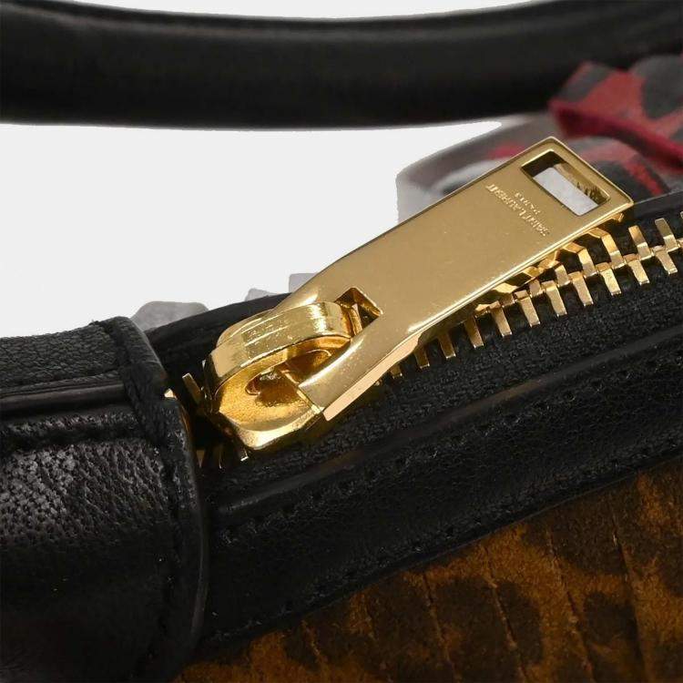 مملوكة مسبقًا Saint Laurent Black Emmanuelle Fringe Handbag